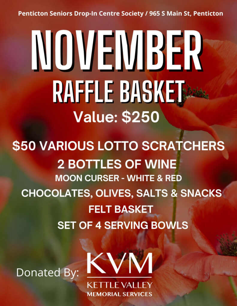 November 2024 Raffle Basket Draw